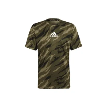 Adidas Aeroready Feelstrong Camo Sport Tee