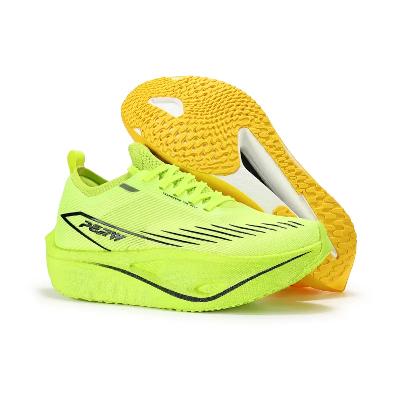 PERW Running Shoes Unisex Low Top Green Mango Leaps Into Summer-3