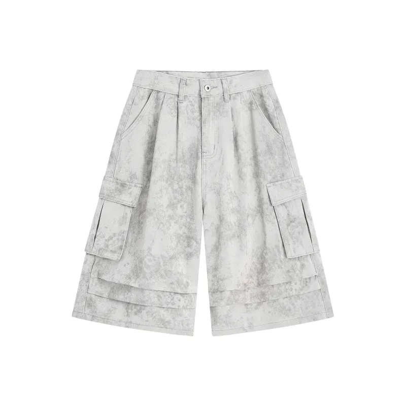 BRYAN JIMENEZ Denim Shorts Unisex-0