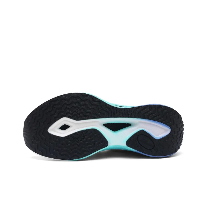WARRIOR Running Shoes Men Low Top Blue/Cyan/White-3