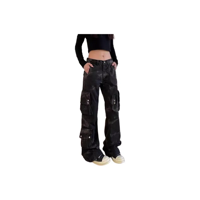 CORNILOT Cargo Pants Unisex Black-0