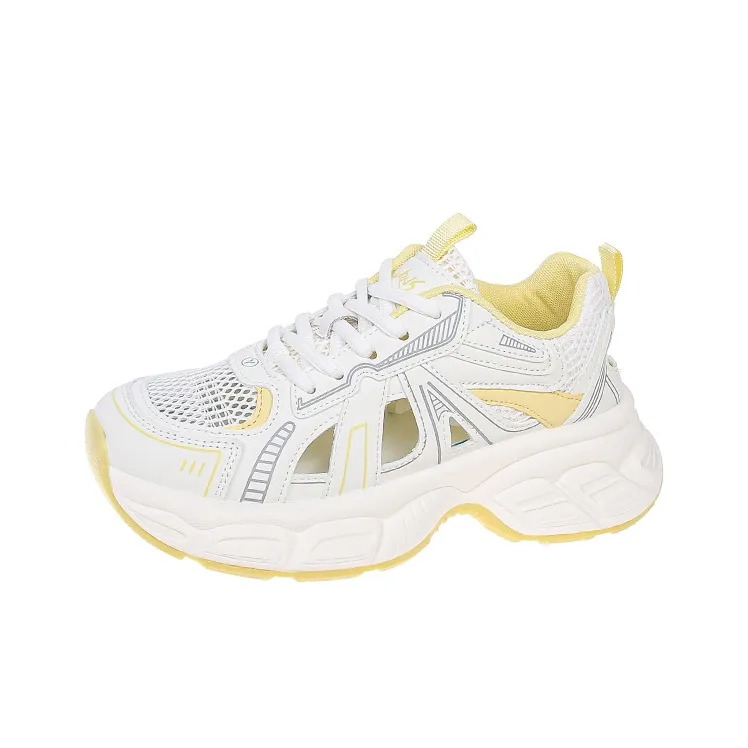Dragon Dance Breathable, Height Enhancing, Lightweight Low Top Chunky Sneakers Women's-5