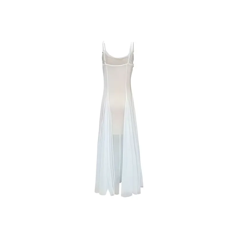 PUREIDOL Slip Dresses Women's Light Blue-1