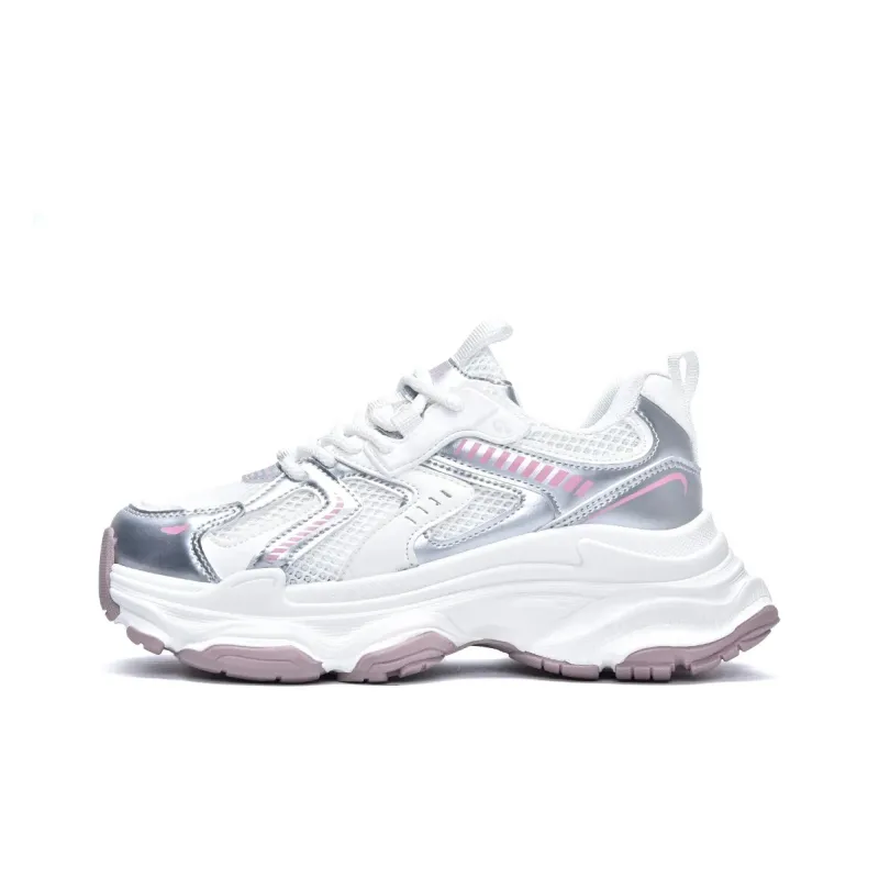 UNIITY Cushioning, Wear Resistant Low Top Chunky Sneakers Women's-1