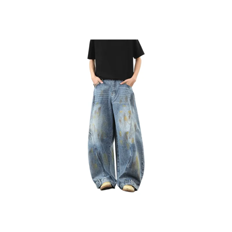 PANDA ADEVIL Jeans Unisex Blue-0