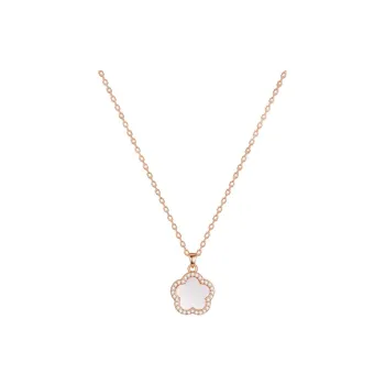 GRACE GIRL 925 Sterling Silver Necklaces Women's