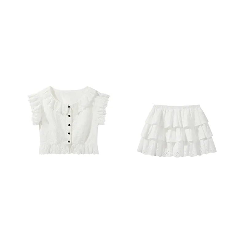 Manekniv Two Piece Skirt Sets Women's-0