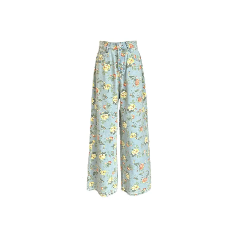 Garbege Jeans Women's Blue-0