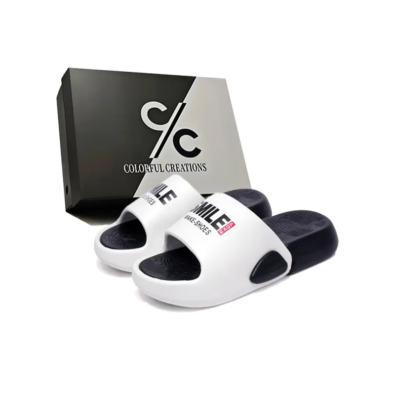 Colorful Creations EVA Quiet, Slip Resistant, Quick Dry Slide Slippers Men's-5