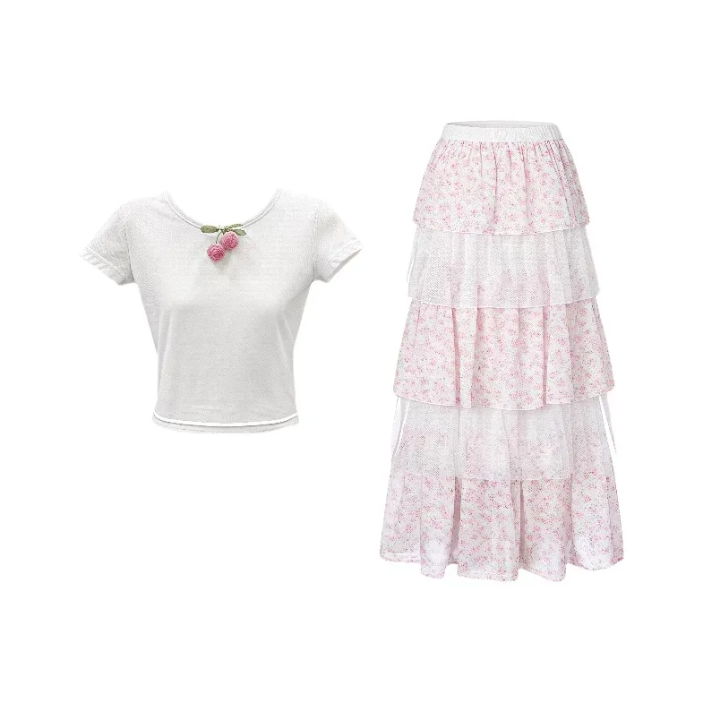 MA JOURNEE Two Piece Skirt Sets Women's-0
