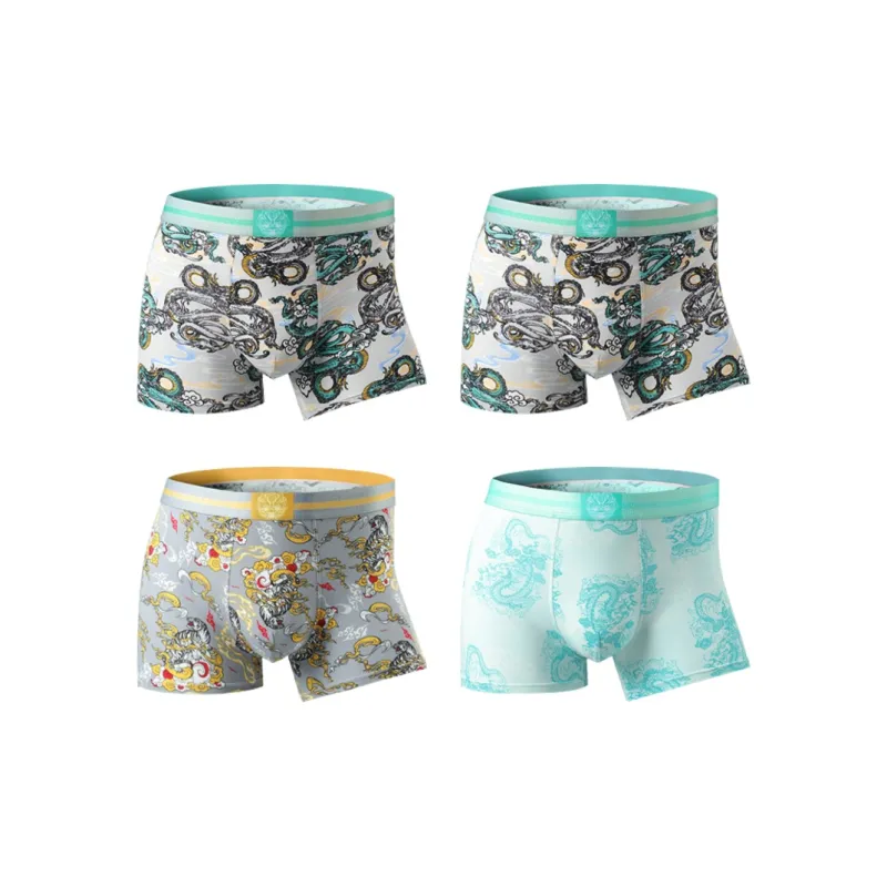 PLANDOO Underpants Men's 4 Pack-3
