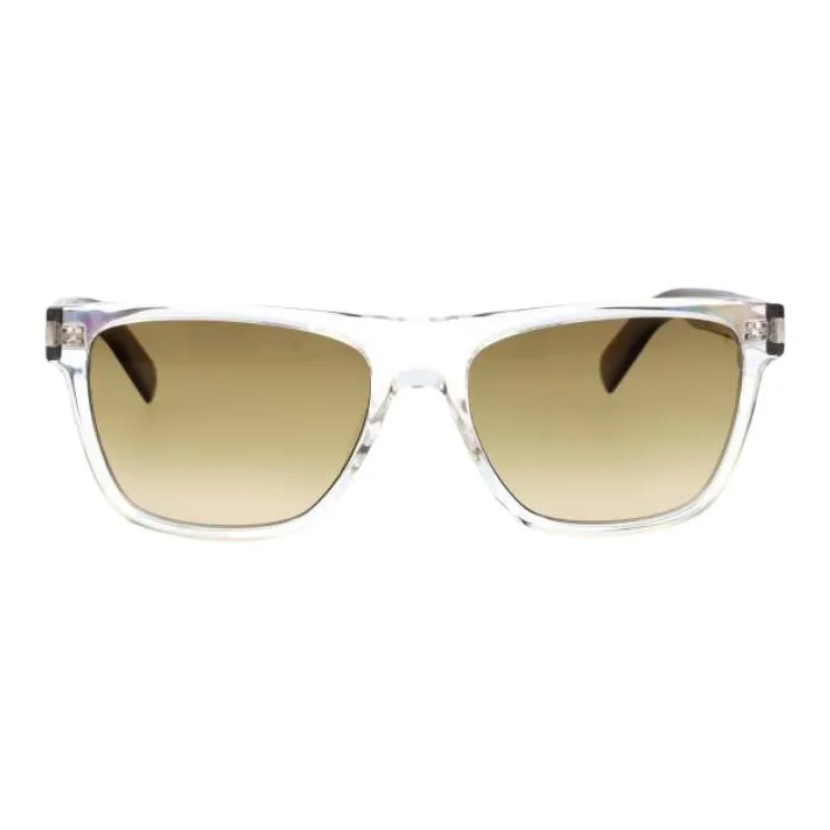 SAINT LAURENT Square Sunglasses Men's Transparent-1