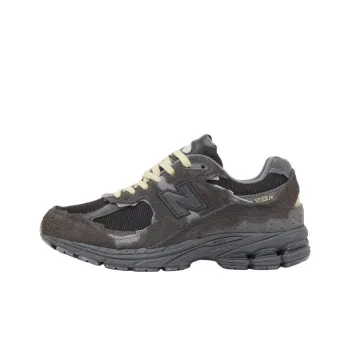 New Balance NB 2002R Anti Slip Wear Resistant Low Top Running Shoes Unisex Black Gray