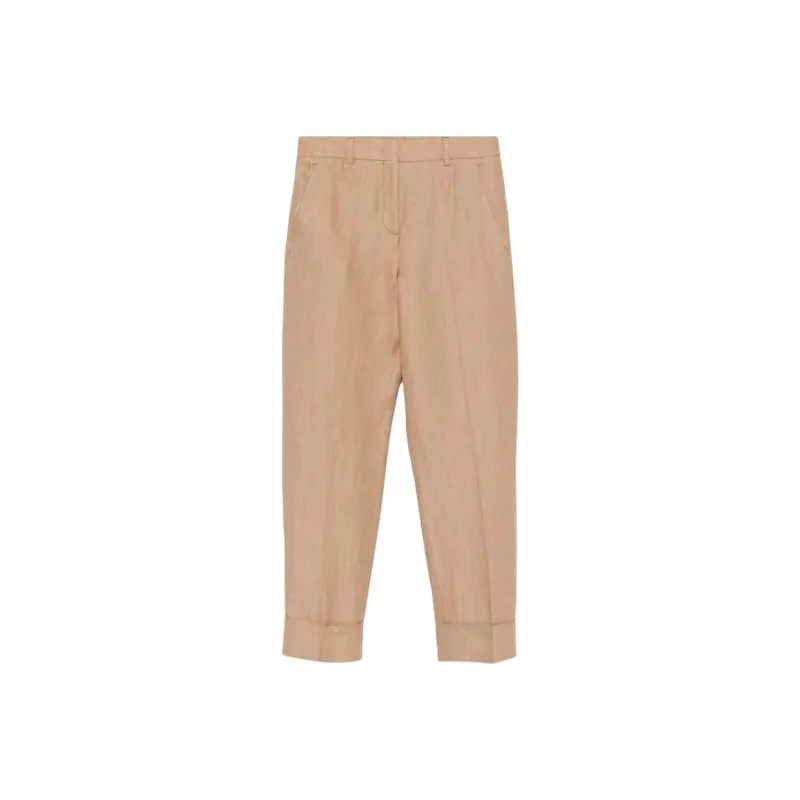 INCOTEX Linen Trousers-0