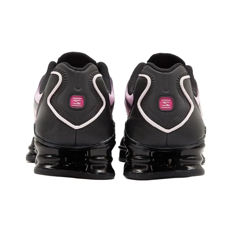 Nike Shox TL Series Anti Slip Wear Resistant Low Top Running Shoes Women's Black Pink-3
