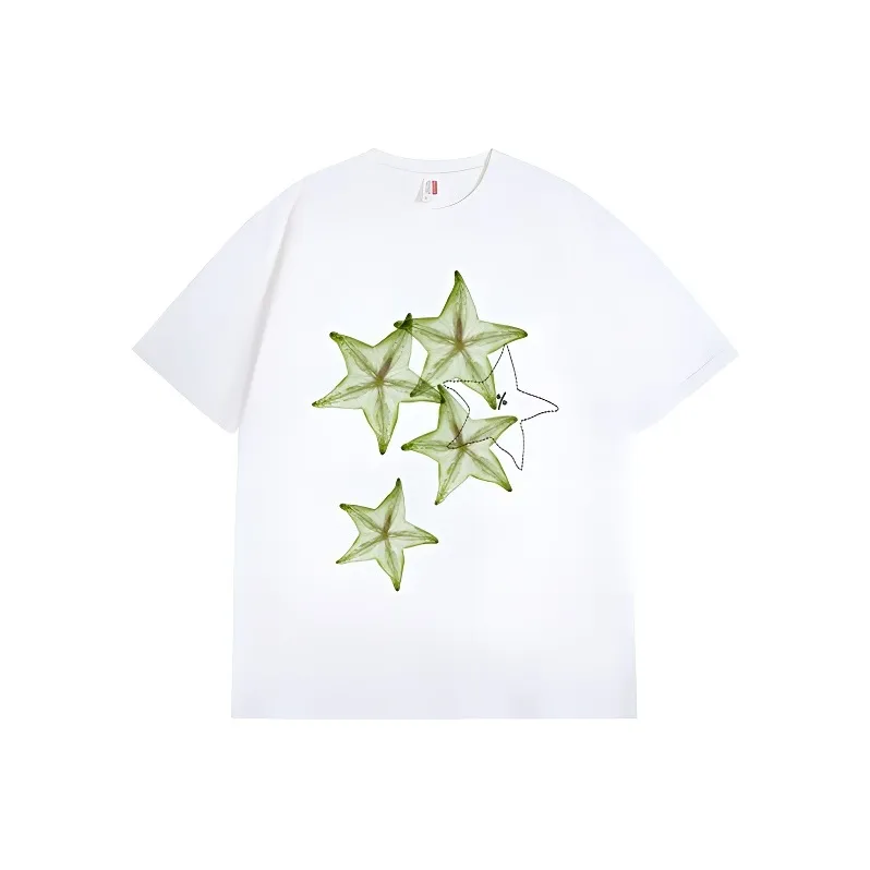 TIBINB T Shirts Women's White-0