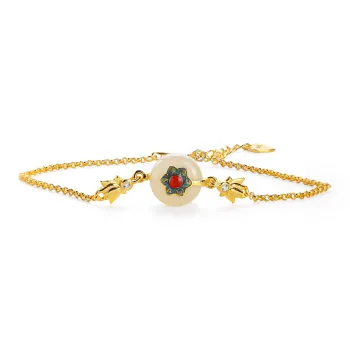 CHINA GOLD Hetian Jade Bracelets Pale Greenish White Jade Women's