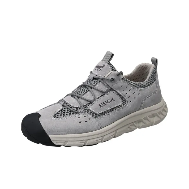 BECK Shock Absorbers With Slip Resistant And Abrasion Resistant Properties Low Top Casual Shoes Men's-2