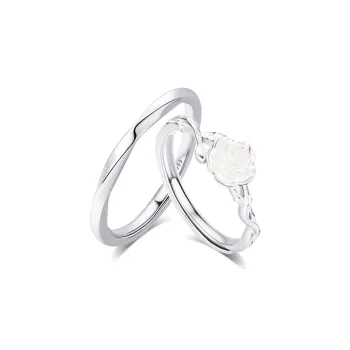 KUMET Sterling Silver Rings Unisex