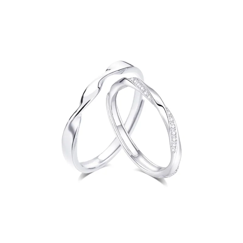 KUMET Sterling Silver Rings Unisex-0