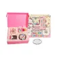 Dessert Ornament+Transparent Display Stand+Cake Puppy Shopping Bag