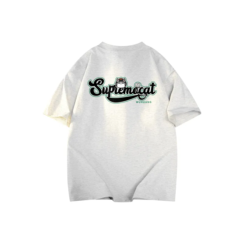 Supremo Cat T Shirts Unisex-14