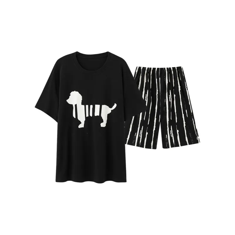 Pretty lady Men Pajama Sets-0