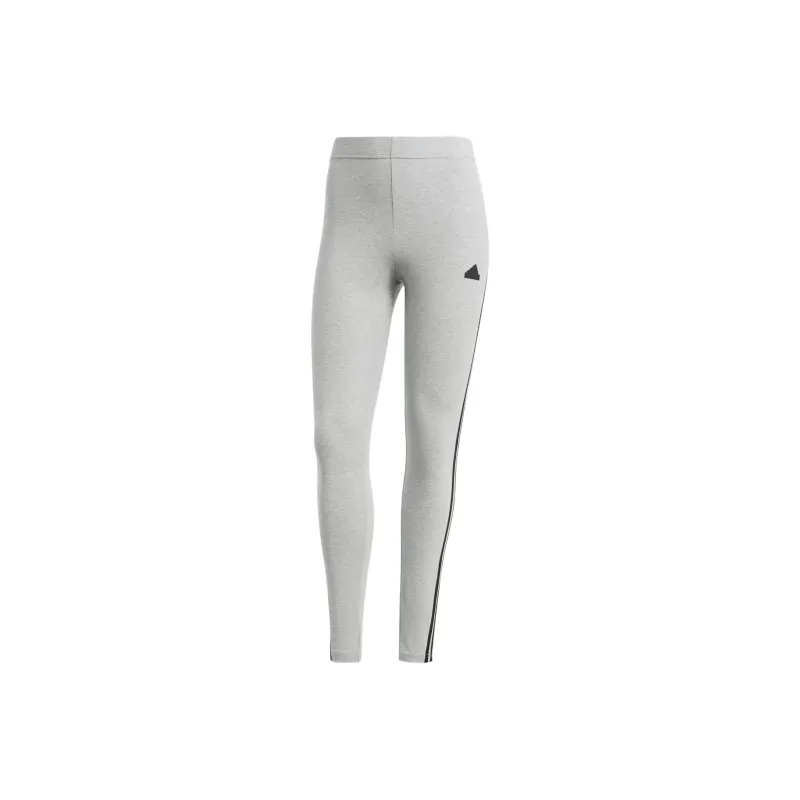 Adidas Women's Future Icons 3 Stripes Leggings Medium Grey Heather/Black-0