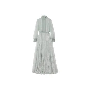 Valentino Long Sleeved Dress Women's Blue