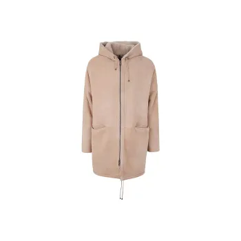 Giorgio Brato Shearling trim Hooded Jacket