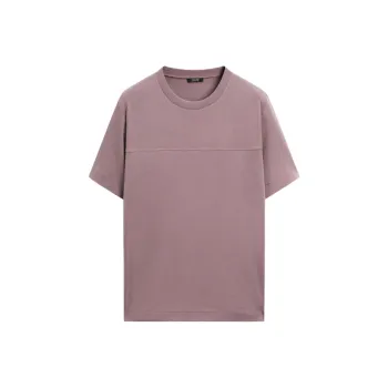 Massimo Dutti T Shirts Men Purple