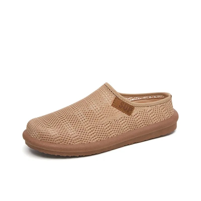 AMICNIEGD Abrasion Resistant Slip Resistant Closed Toe Slippers Women's-4