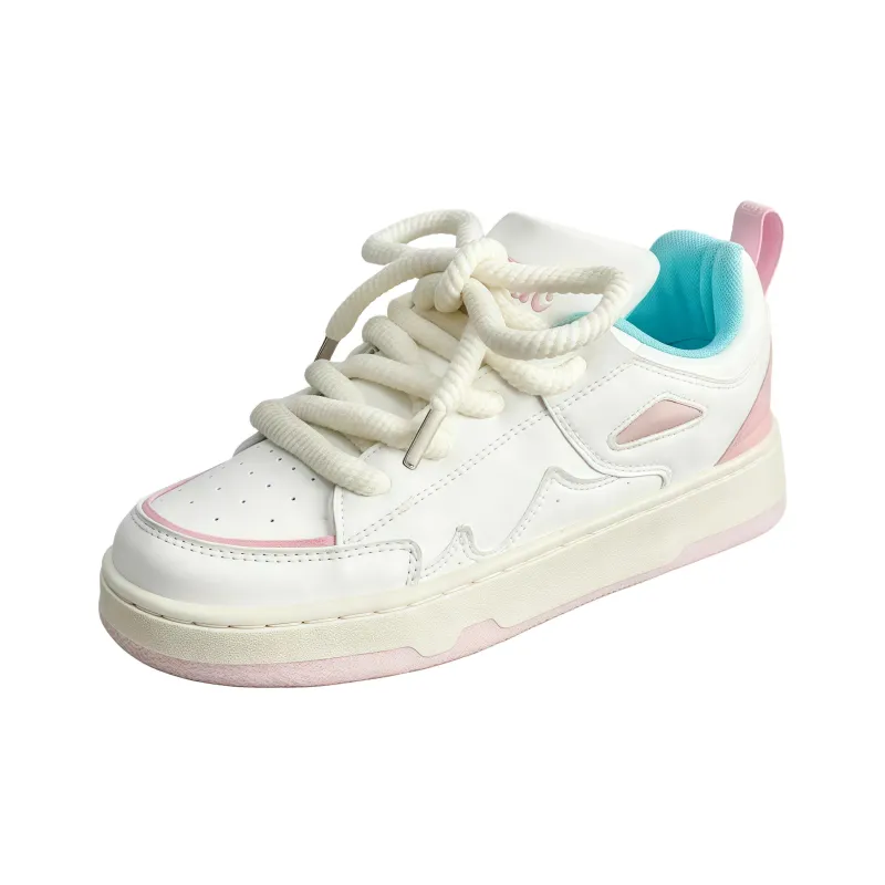 Fawn Miri Slip Resistant Height Increasing Low Top Skateboard Shoes Unisex-6
