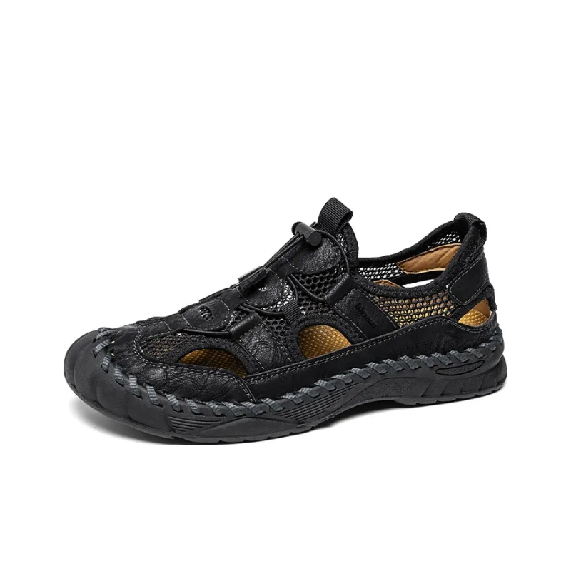 Wen Nai Casual Shoes Men's Black-1