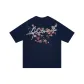 Navy Blue-White