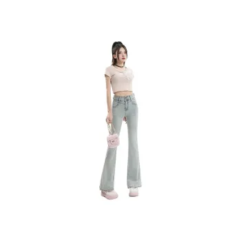Garbege Jeans Women's Light Blue