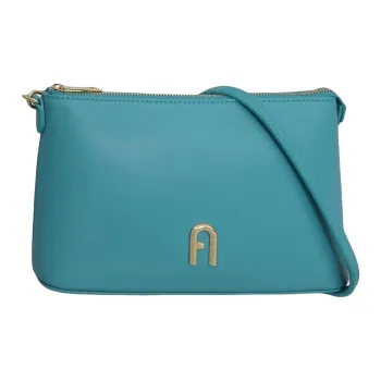Furla Leather Crossbody Bag Mini Women's Turquoise