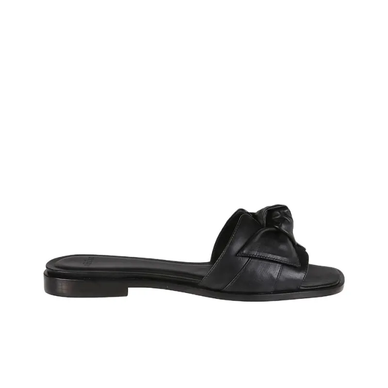 Alexandre Birman Slide Slippers Women's Black-1