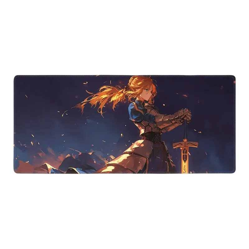 DANYIN Fate Extra Large Saber Anime Table Mats For Esports Gaming Computer Keyboard Mouse Pad Home Use Mouse Pads-42