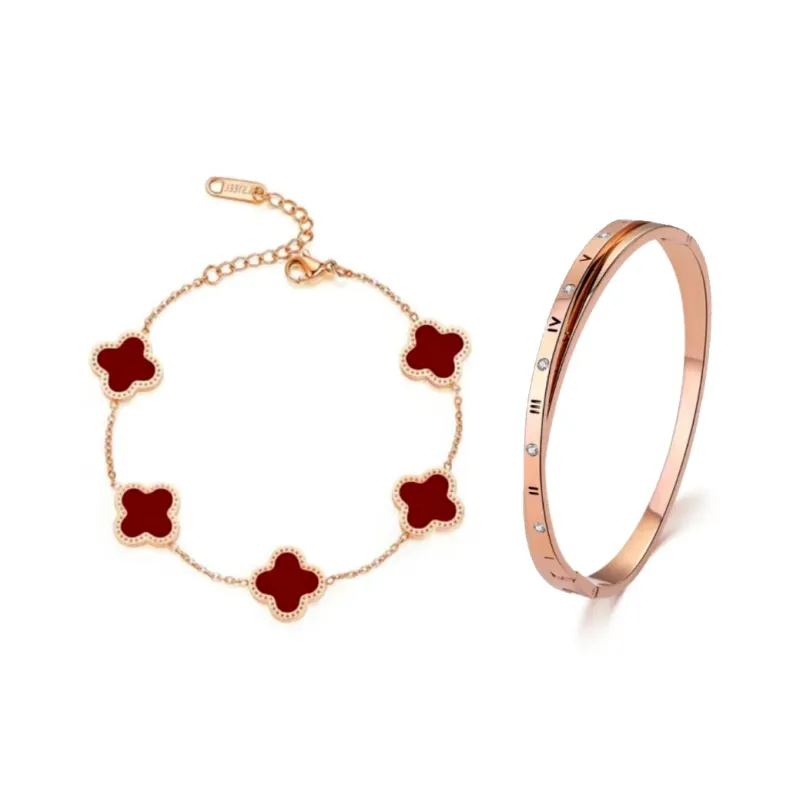 I&YOU Colored Glaze Bracelets Women's-3