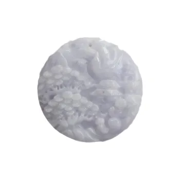 Yubo City Ice Glutinous Jadeite Pendants Unisex