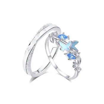 KUMET 999 Fine Silver Rings Unisex