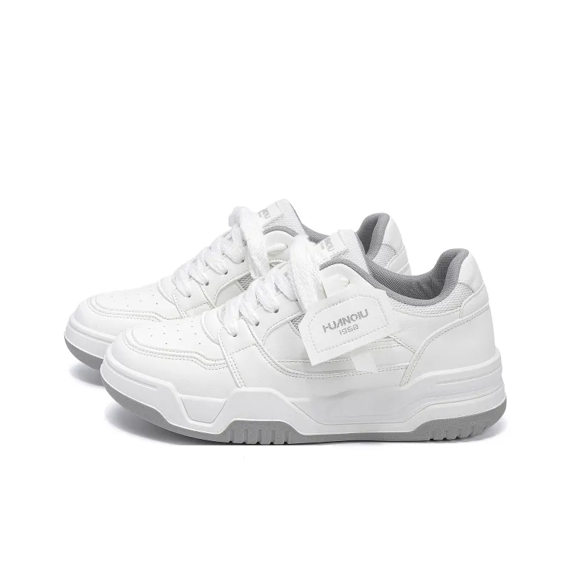 HUANQIU Coverage Lightweight And Breathable Low Top Skateboard Shoes Men's-7