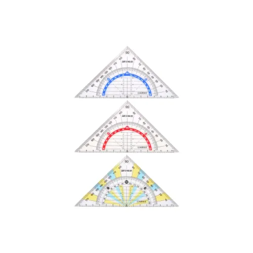 HAIWENZHIZAO Minimalist Style Good Looking Transparent Measuring Tool Various Sizes/triangle Board