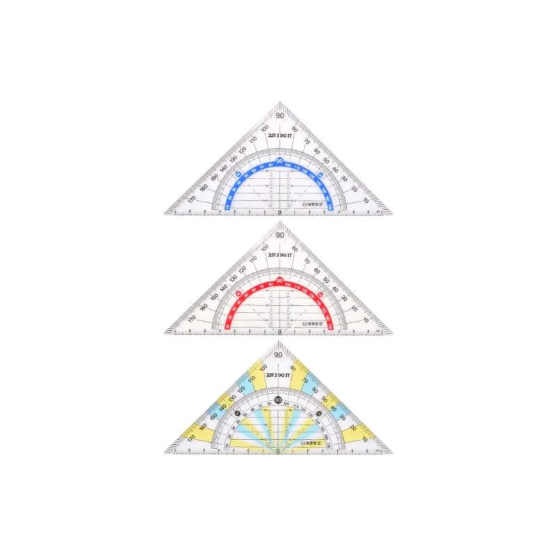 HAIWENZHIZAO Minimalist Style Good Looking Transparent Measuring Tool Various Sizes/triangle Board-0
