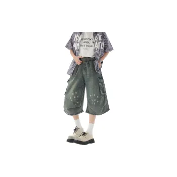 DANGERTIGER Denim Shorts Unisex