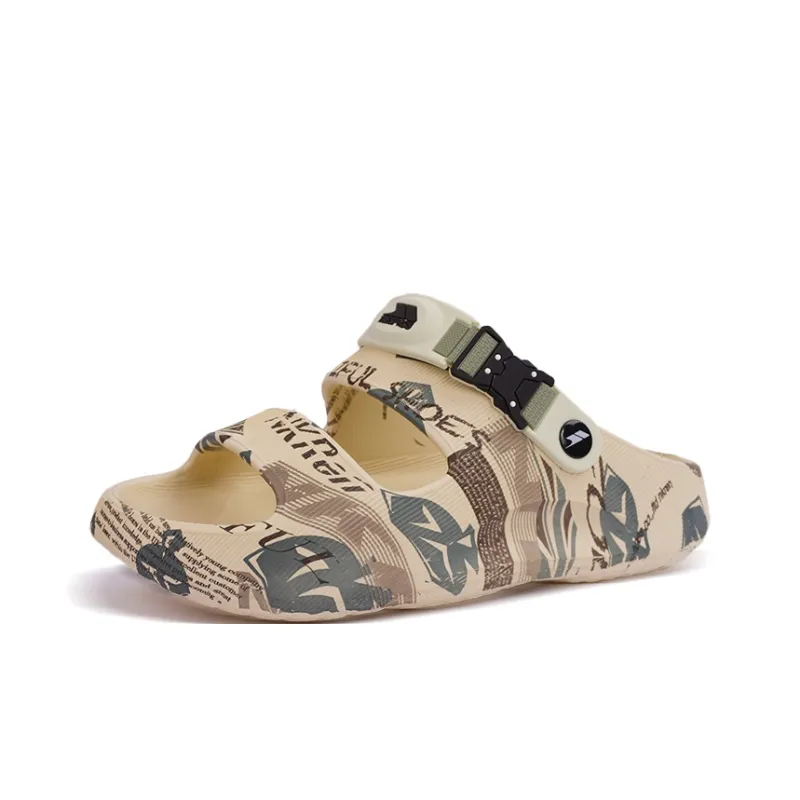 TRESPASS Beach Sandals Men Black, Beige, Green-4