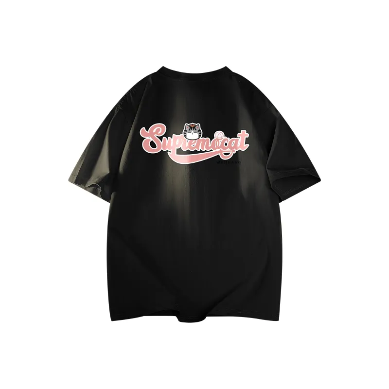 Supremo Cat T Shirts Unisex-0