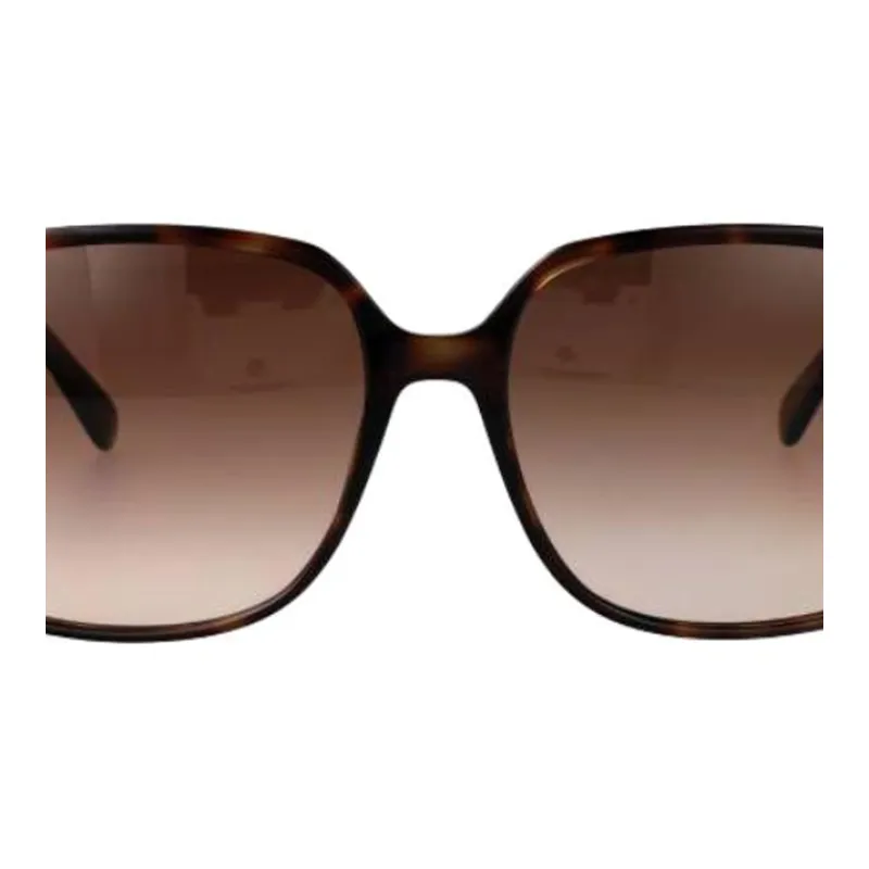 GUCCI Square Sunglasses Women's Brown-2