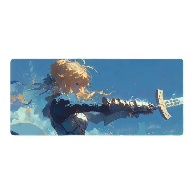 DANYIN Fate Extra Large Saber Anime Table Mats For Esports Gaming Computer Keyboard Mouse Pad Home Use Mouse Pads-6